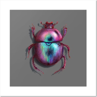 scarab beetle Posters and Art